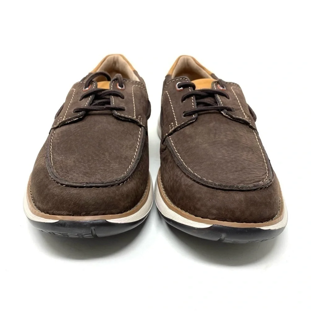 Clarks Mens Un Pilot Lace Brown